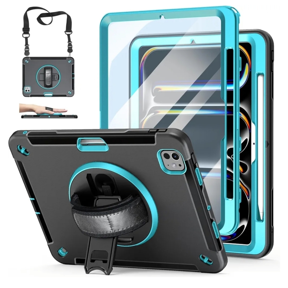 Case for iPad Pro 13 Inch 7th Generation 2024: Military Grade Cover for iPad Pro